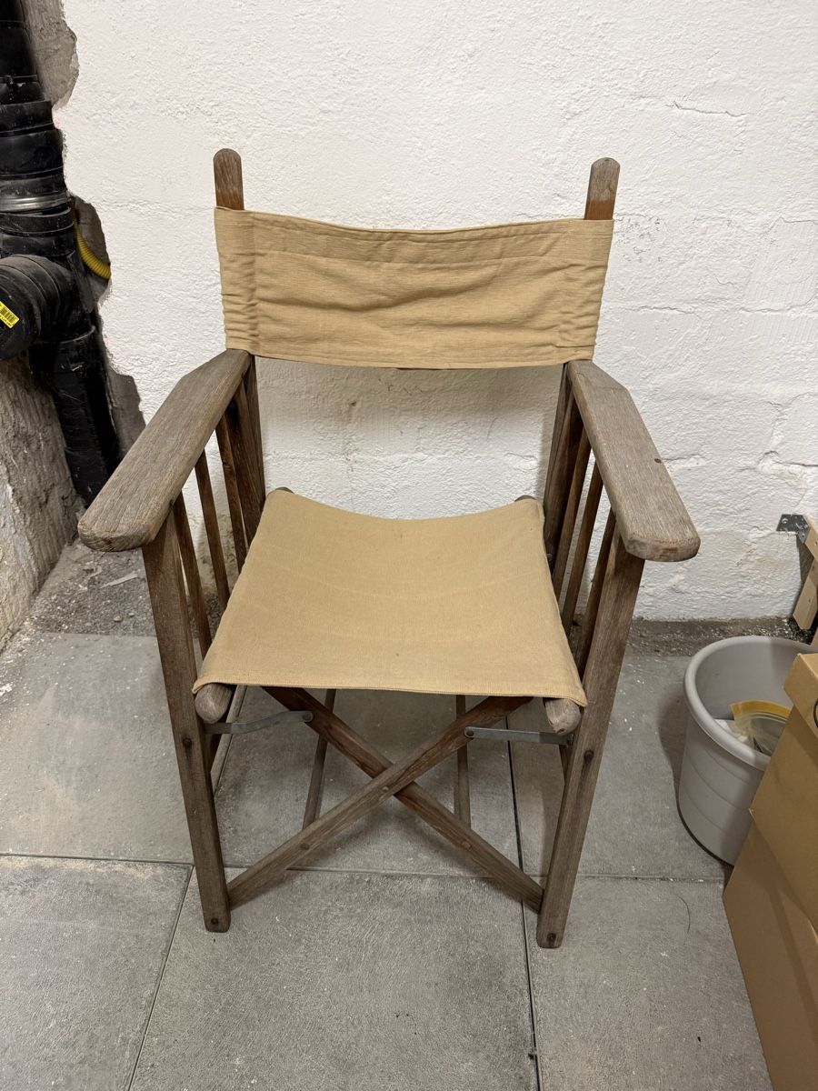 Poltrone: Fauteuil pliant toile bois – Usato da Kloten venduto da Mumiiin 2