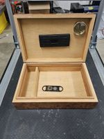 Zigarren Humidor mit Hygrometer und Zigarrenschneider