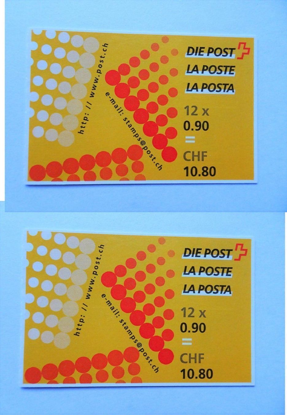 Alle Briefmarken: 2001**und* – Neu (gemäss Beschreibung) aus Aadorf von Chnorli-Furz