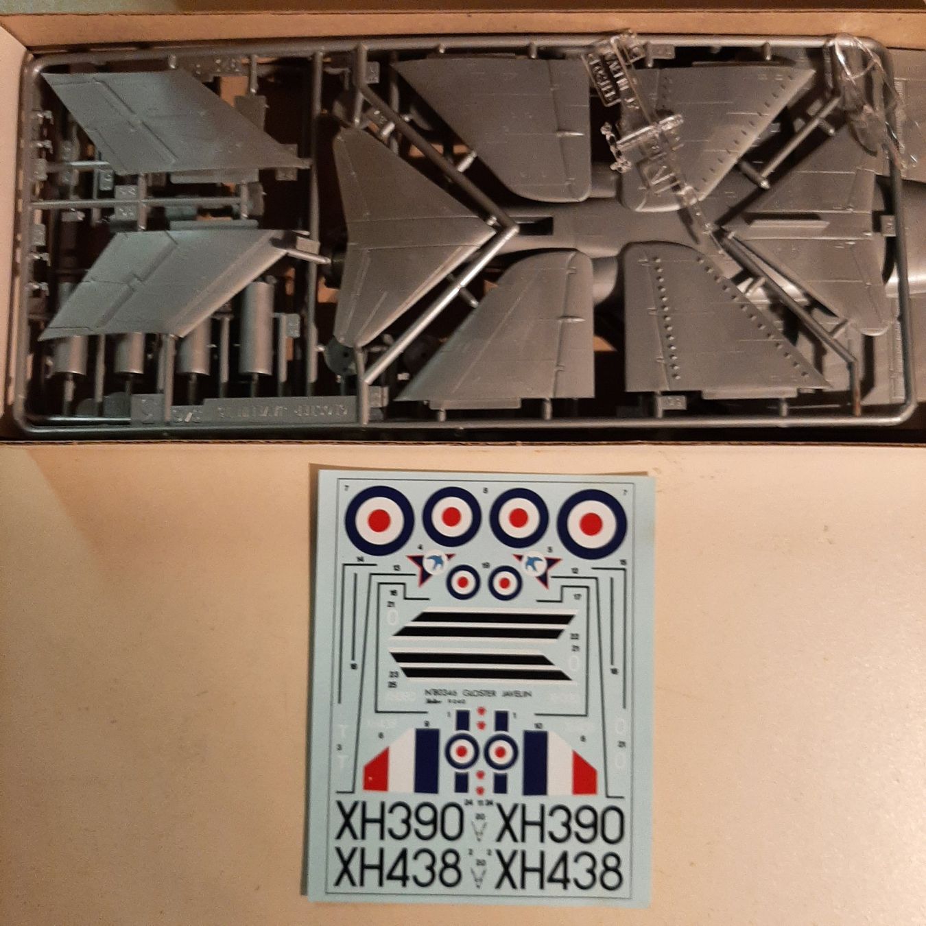 Heller Kit di modellismo & Modellini statici: 1763 ... Gloster Javelin T.3 ... Heller 80346 – Usato da Bonstetten venduto da Benibanny59 3