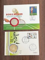 2 NUMIS-BRIEFE „Steffi Graf 1988 und Boris Becker 1987“