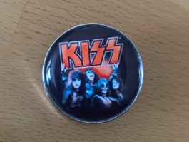 Kiss Pin Anstecker Punk Metal Rock Band