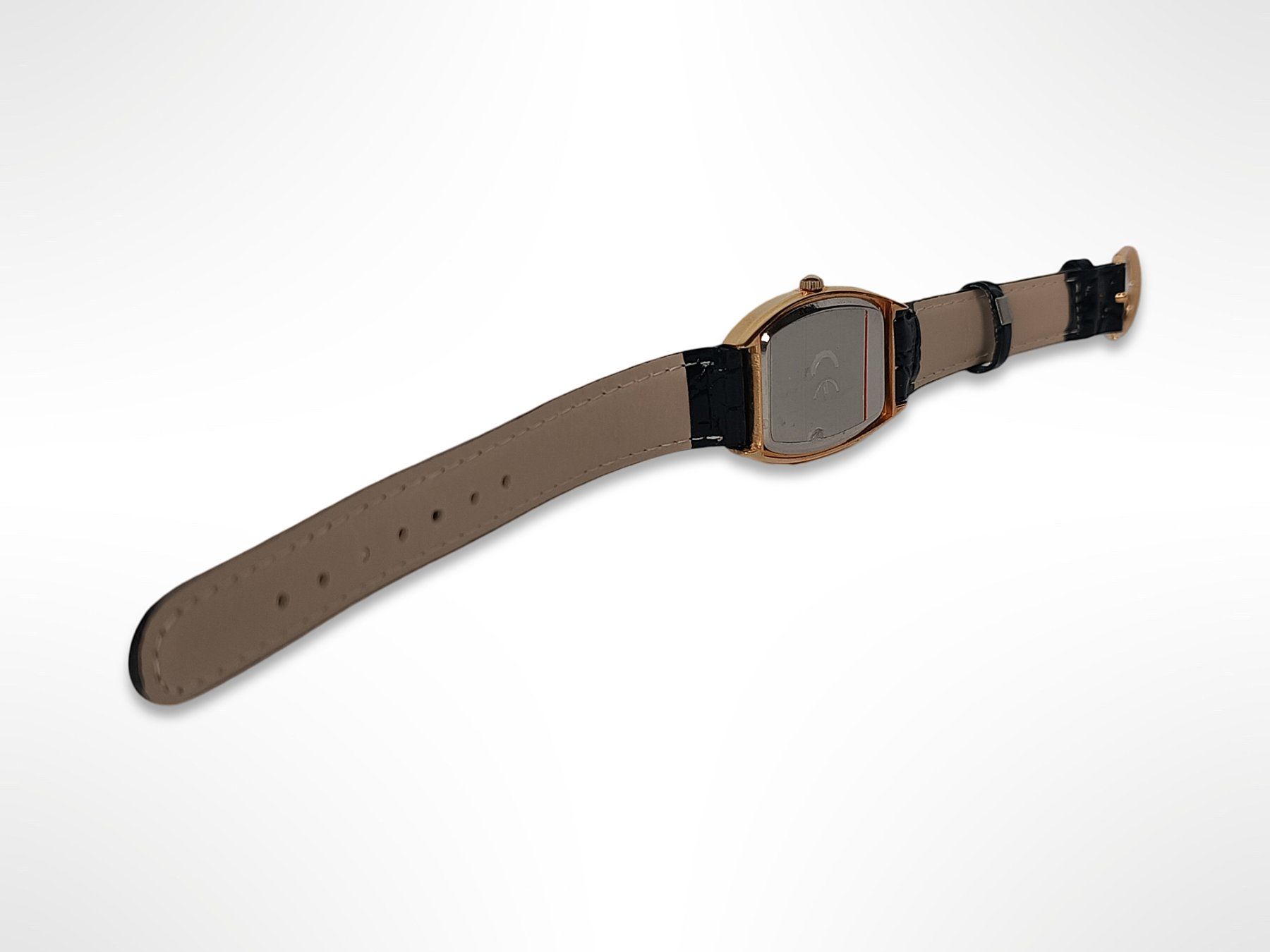 Orologi: Schwarze Armbanduhr mit Steinbock – Usato da Suhr venduto da Restwert_Suhr 5