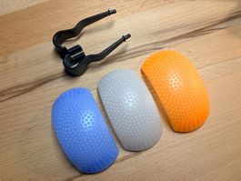 Kit 3 diffuseurs flash pop-up (blanc, orange, bleu) + suppor