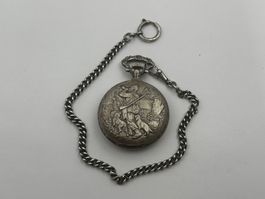 Grovana Taschenuhr mit Jäger Gravur
