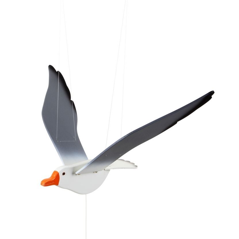 Tutte le decorazioni: Schwingtier Mobile -Möwe-, small foot – Nuovo e nell'imballaggio originale da Wettingen venduto da Swala 3