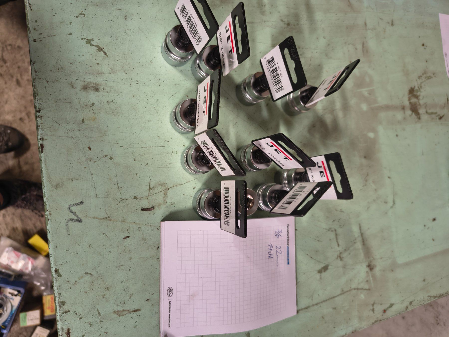 Tutti gli attrezzi: 11x Stecknüsse Jet 3/8" – Usato da Oberhelfenschwil venduto da Leanhar13 1