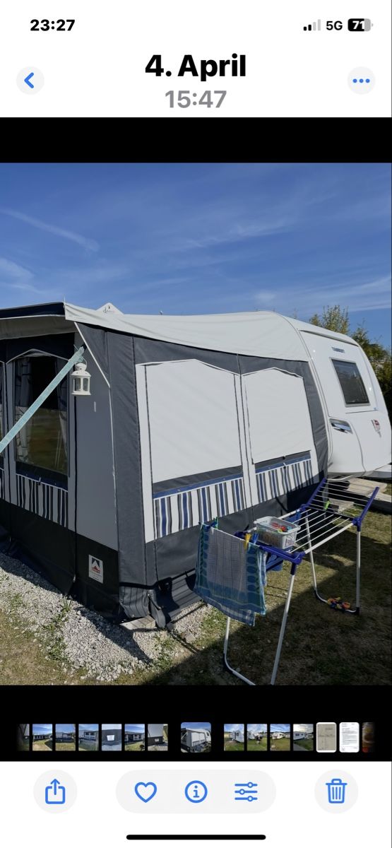 Tabbert Veicoli da campeggio: Wohnwagen Tabbert Da Vinci 700 Kd mit vorzelt – Usato da Oberdorf SO venduto da Valentina2008 5