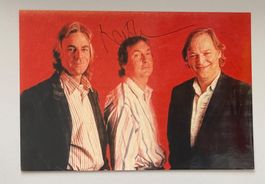 NICK MASON Drummer Pink Floyd Original Autogramm 1996 +COA