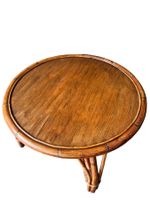 Table basse en bambou
