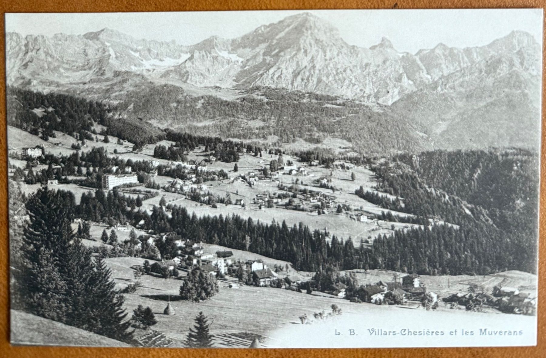 Cartoline postali: Villars - Chessières 1921 – Usato da Lutry venduto da Ediego