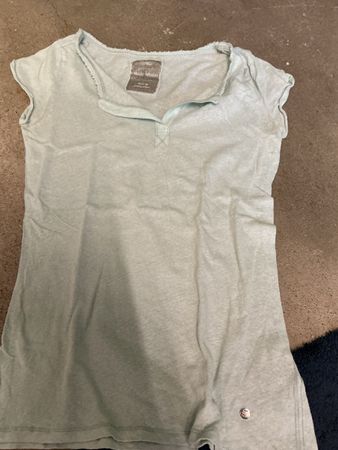 Damen T-Shirt MOS MOSH Hellblau Grösse XS guter Zustand