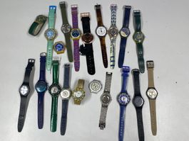 LOT Swatch Uhren unkontrolliert /HP01