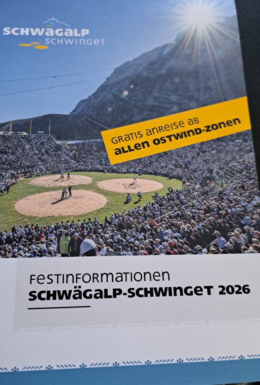 Biglietti: 4x Rasensitzplätze Schwägalp Schwinget 2026 – Nuovo (secondo la descrizione) da Feuerthalen venduto da Olikreuzer 2