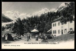 Morteratschgletscher, Hotel Restaurant M
