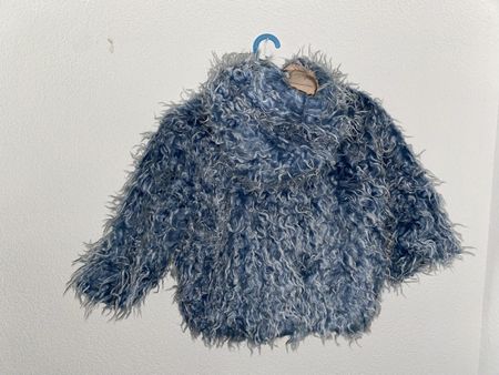 Handgefertigte Kuschel Jacke Gr: 1-2 Jahre