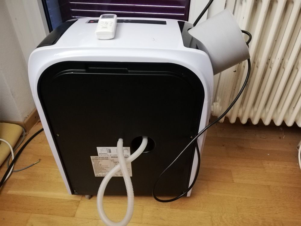 Migros Klimageräte: ❄️ Mobile Klimaanlage PC26-AMFII – mit Fernbedienung – Gebraucht aus Jona von Gamabunt 7