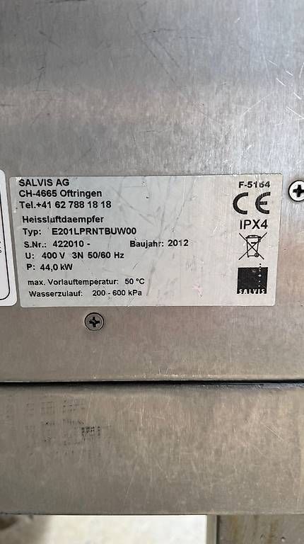 Elettrodomestici da cucina: Salvis Steamer Kombidämpfer Rollin mit Wagen – Usato da Brugg AG venduto da lali88 1