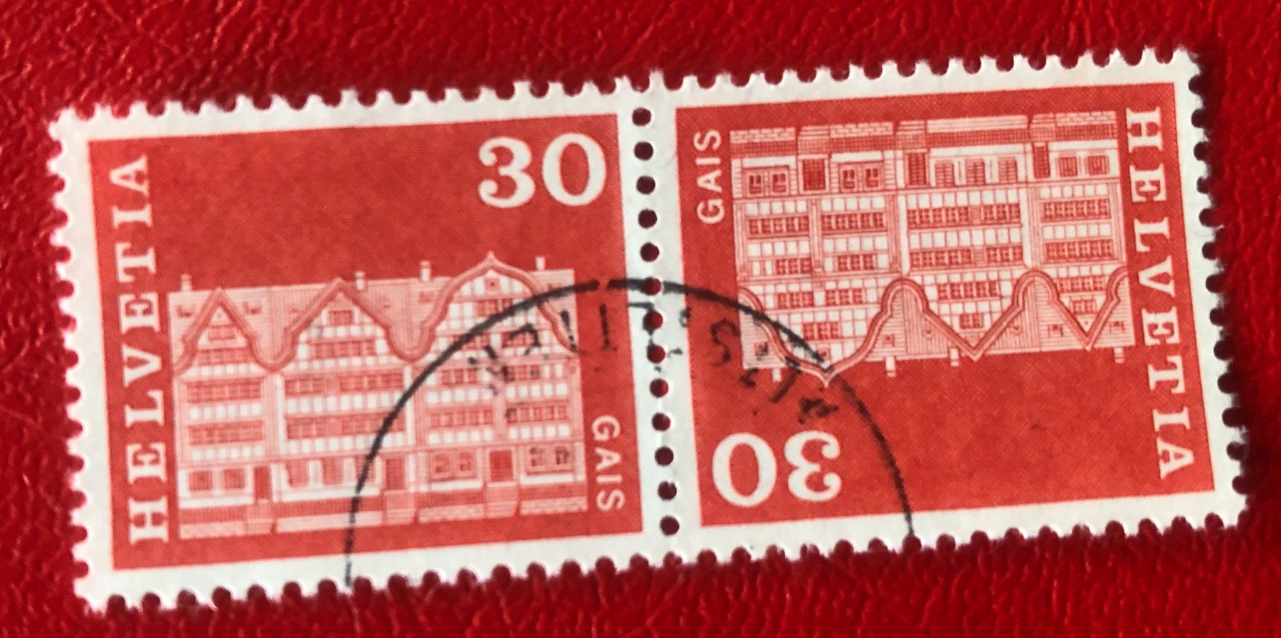 Alle Briefmarken: K 54 mit Stempel – Gebraucht aus Aarau von Billa007