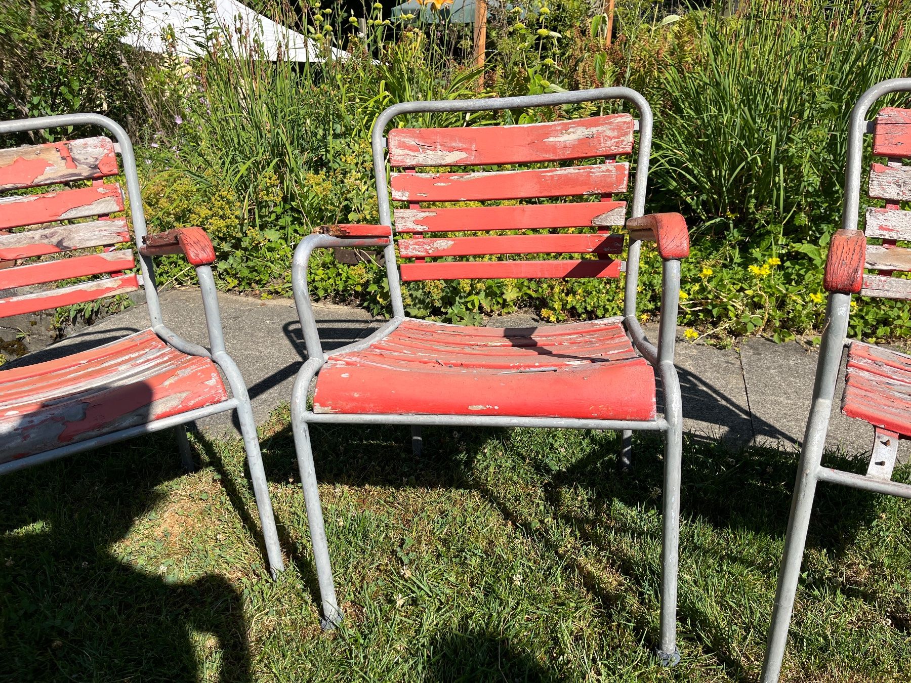Sedie: Stuhl Garten Vintage Holz – Usato da Zürich venduto da schweinsbraten 6