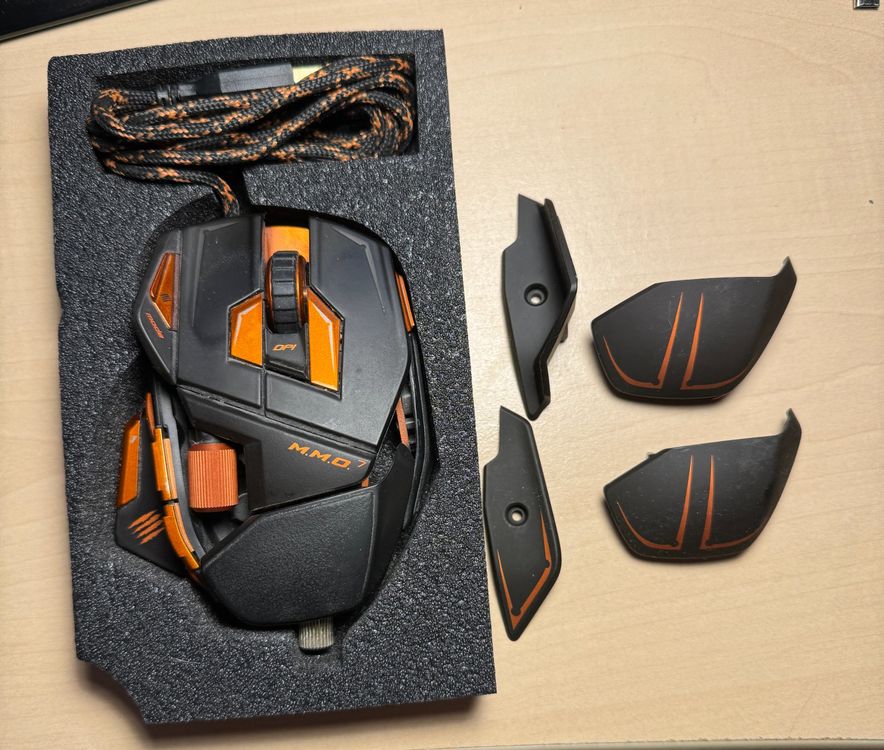Mad Catz M.M.O 7 / MMO 7 mit Zubehör | Kaufen auf Ricardo