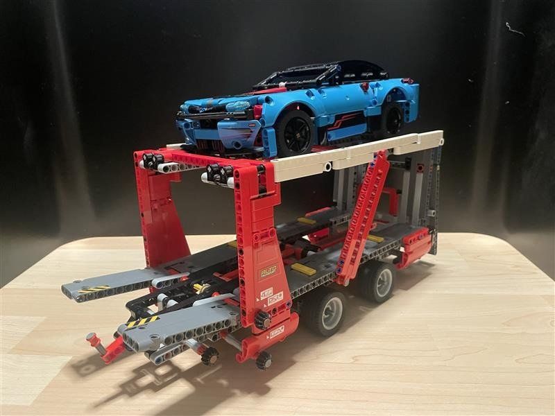 Lego Technik Autotransporter 3