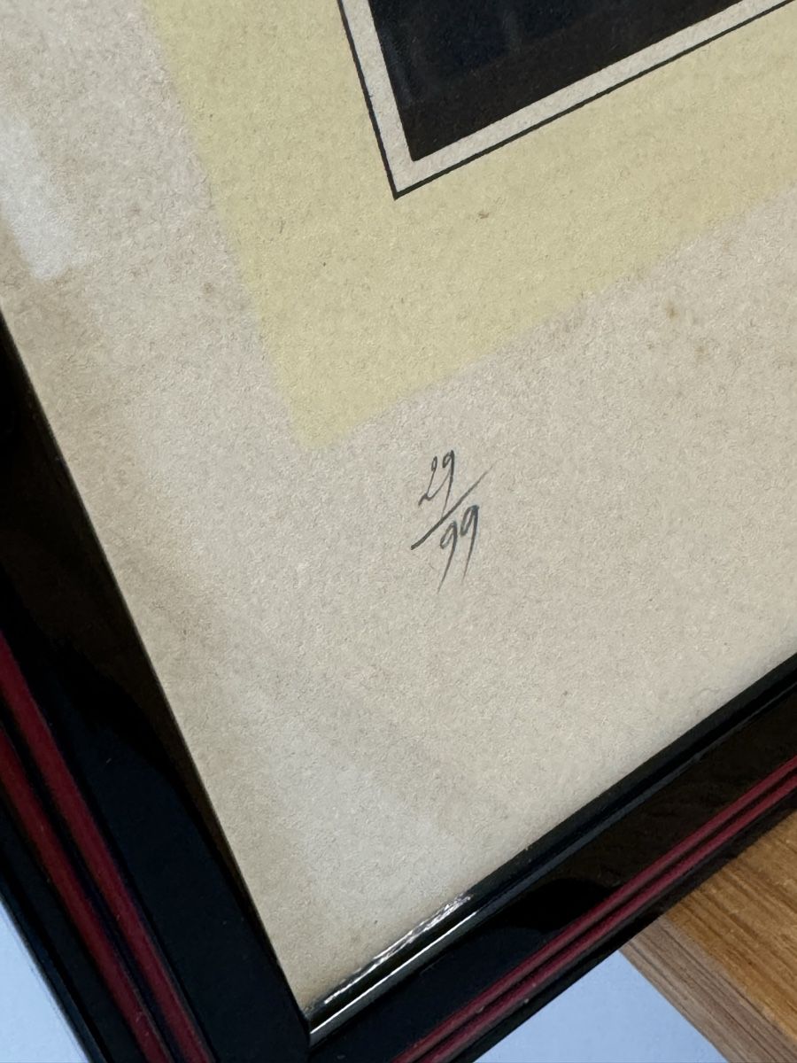 Grafica & Litografie: ALAIN LE YAOUANC - ORIGINAL SIGNED LITHOGRAPH – Usato da Morges venduto da SevArt 3