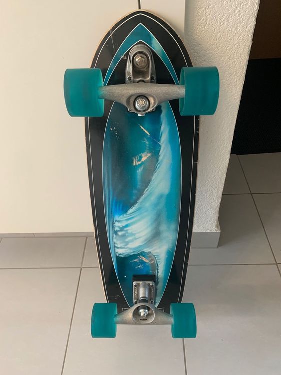 Carver Super Surfer C7 Raw 32" - Skateboard Surf Style 9.875 Pollici