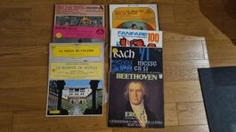 Lot de 8 Vinyles Classiques - Mozart, Bach, Beethoven!