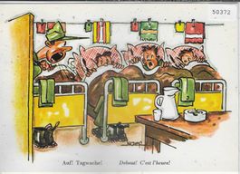 Armee Suisse Humor - Auf! Tagwache! Debout! C'est l'heure!