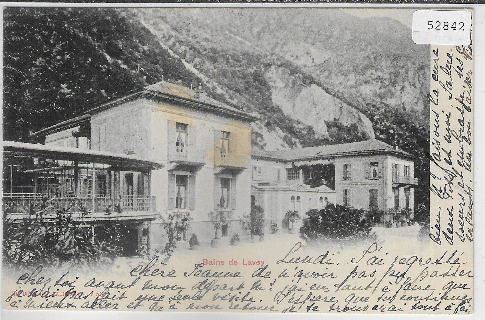 Cartoline postali: Bains de Lavey – Usato da Ettingen venduto da Kartenplanet