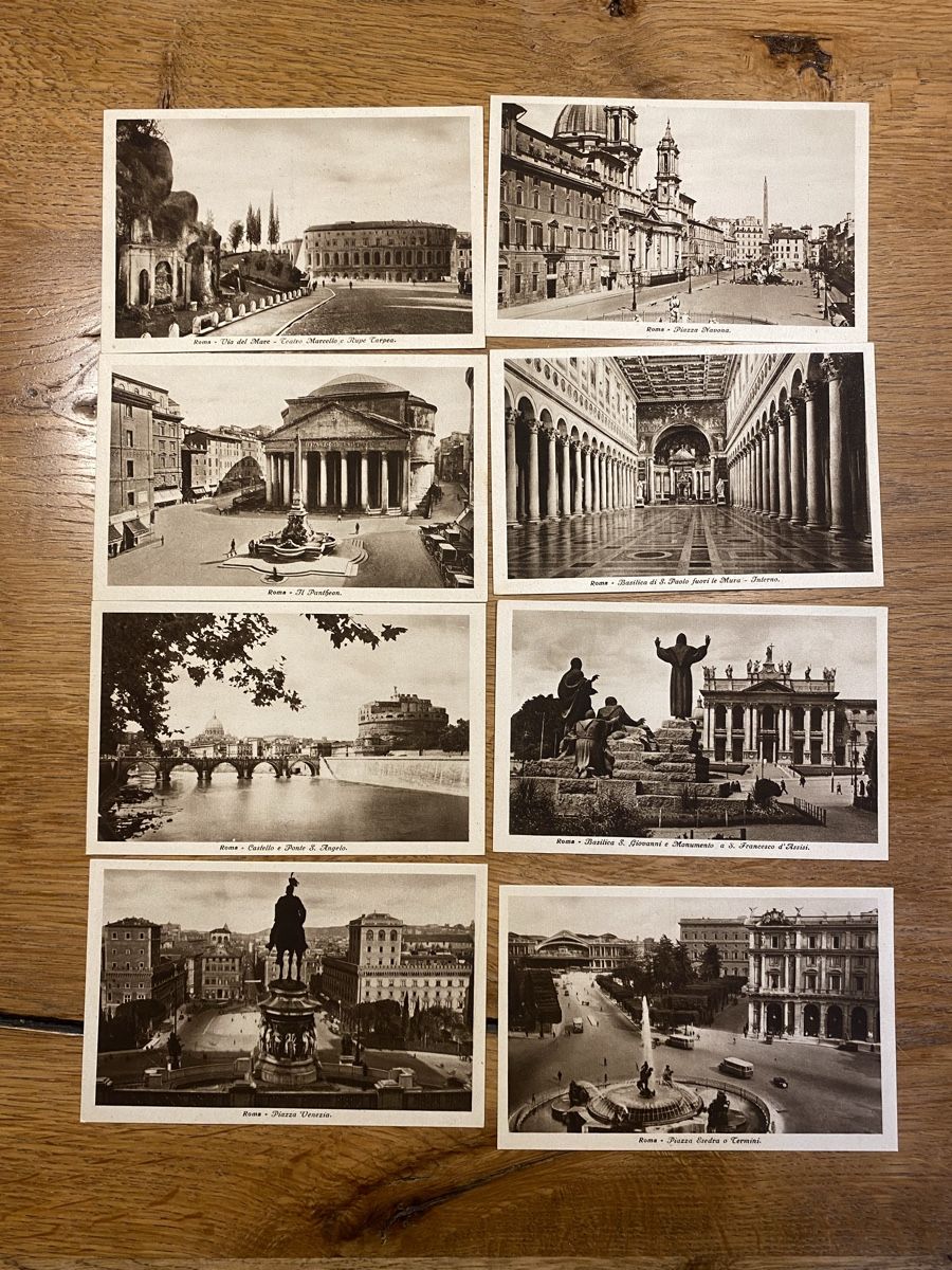 Cartes postales: Konvolut Ansichtskarten Rom Serie 1 Sammlung A. Scrocchi – D'occasion à Zimmerwald par Holzdata1 1