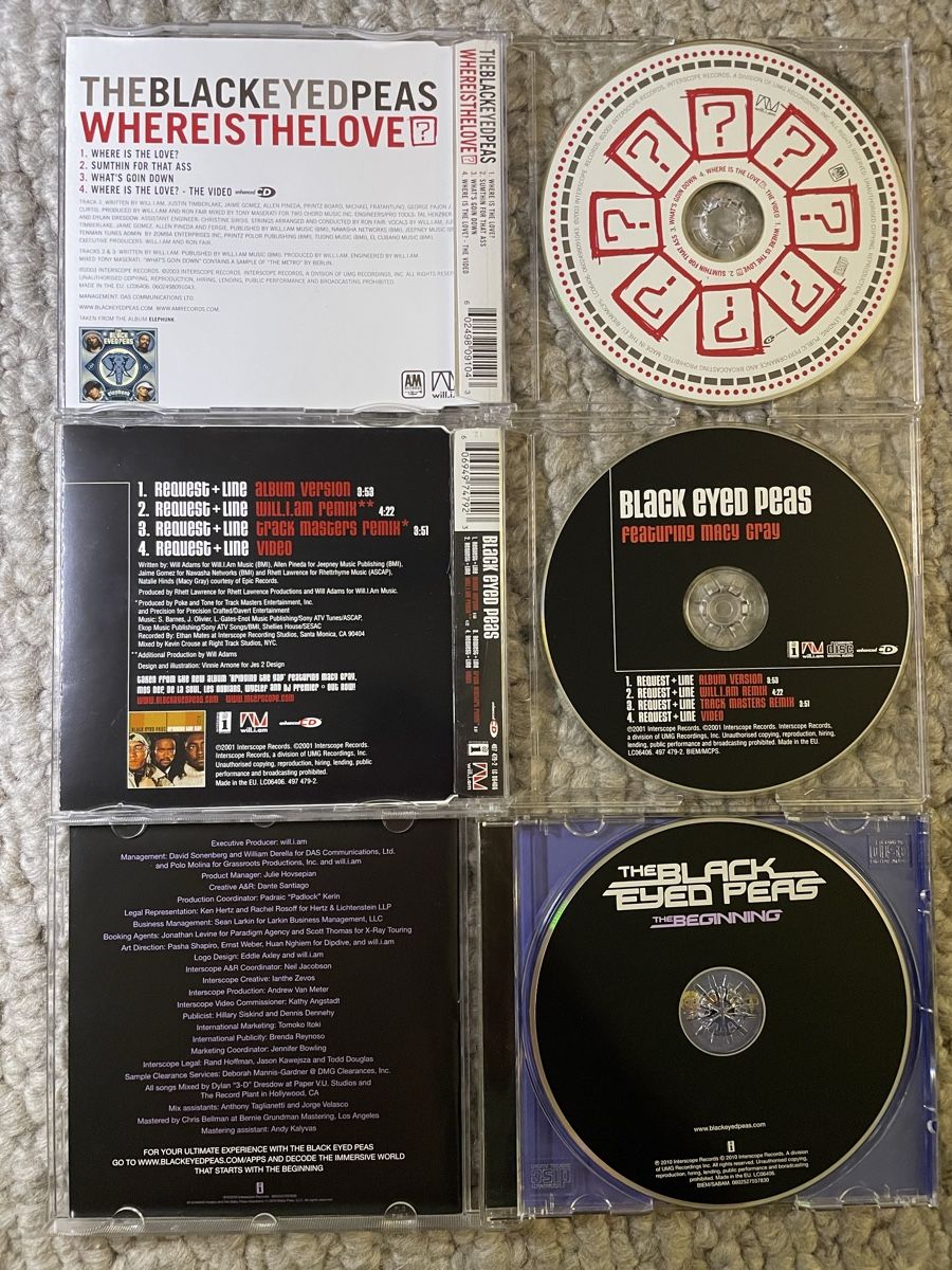 CDs: 6x The Black Eyed Peas – Neu (gemäss Beschreibung) aus Reinach AG von trigger7811 1