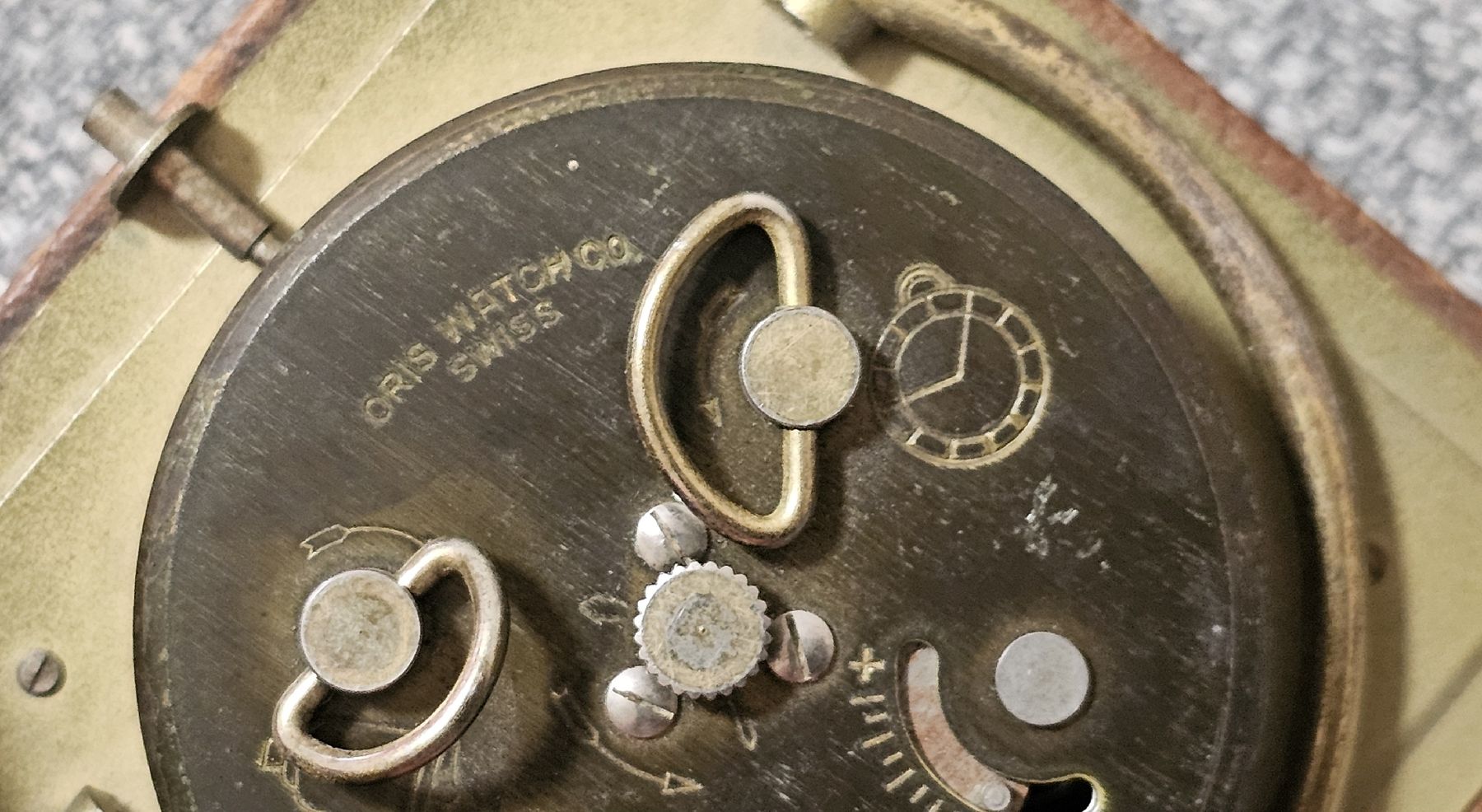 Oris Orologi: Oris 7 jewels 8 jours cuir usagé – Usato da Genève venduto da Fresko01 3