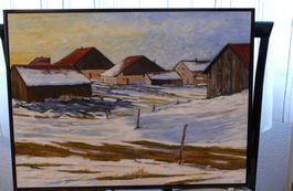 Peinture acrylique sur toile