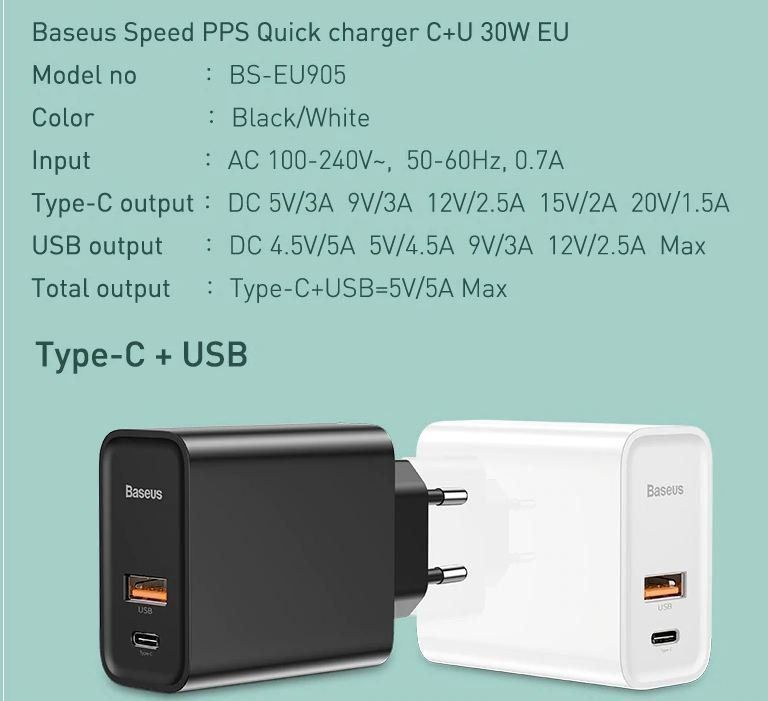 Caricabatterie: 30w Quick Charge 4.0 3.0 Multi-Ladegerät – Nuovo e nell'imballaggio originale da Unterägeri venduto da RmOnline 7
