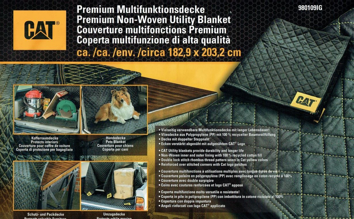 Coperte: XXL CAT Multifunktionsdecke 180x200cm – Nuovo e nell'imballaggio originale da Wila venduto da Datalog 1