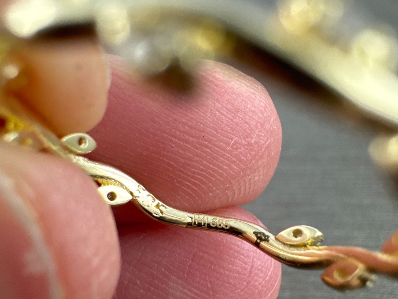 Bagues: Ring 585 Gold – D'occasion à Niederuzwil par leo_8857 1