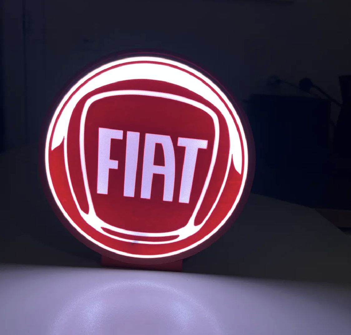 Lampade: Lampe décoration LightBox Fiat – Nuovo (secondo la descrizione) da Noville venduto da Berlusconi55
