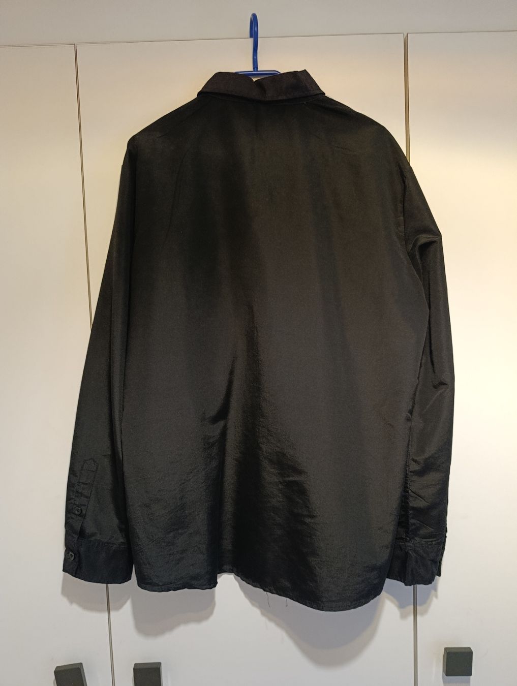Camicie: schwarz weiss Herren Hemd – Usato da Trimbach venduto da lysy507777 2