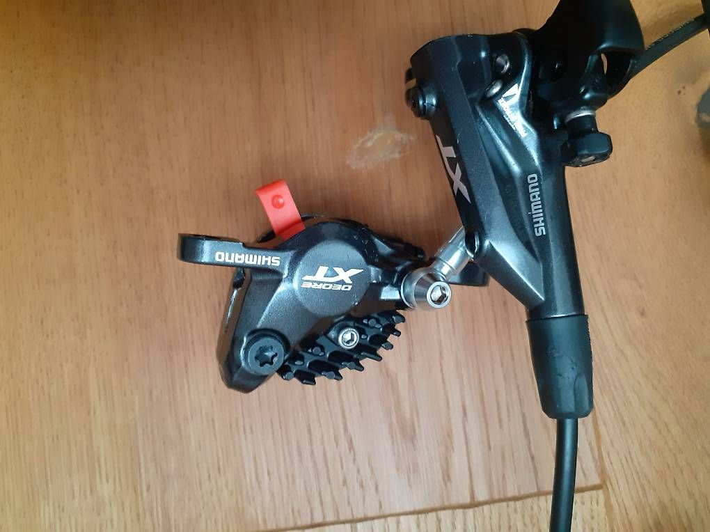 Shimano Pezzi di ricambio: ShimanoXT Scheibenbremsset vorne/hinten, ohne Bremsbeläge – Usato da Cazis venduto da Lucio05 4