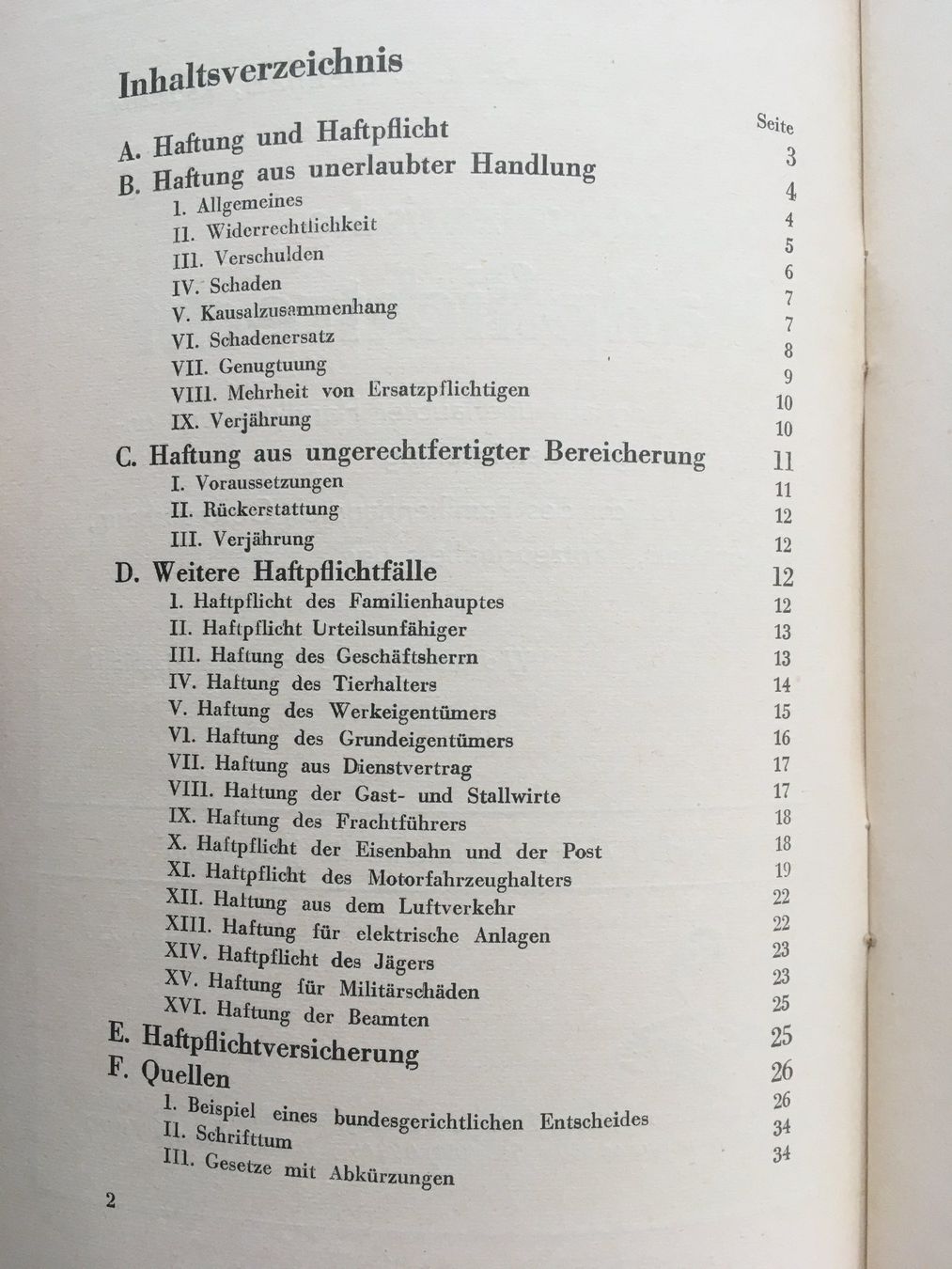 Bücher: Das schweizerische Haftpflichtrecht - E. Lienhart – Gebraucht aus Grenchen von Kogi7 2