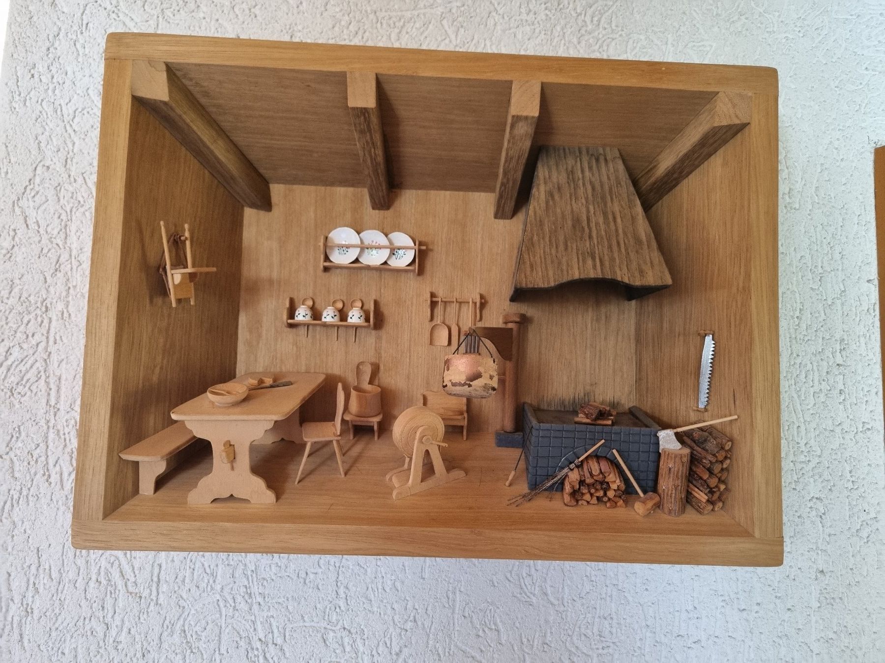 Foto & Immagini: Holzbild 3d - Alpkäserei en miniature – Usato da Wilderswil venduto da mar_x5vf