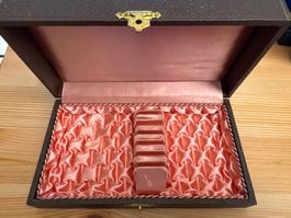 Antike Schatulle für Löffel, in Top-Zustand (17x9.5x4cm)