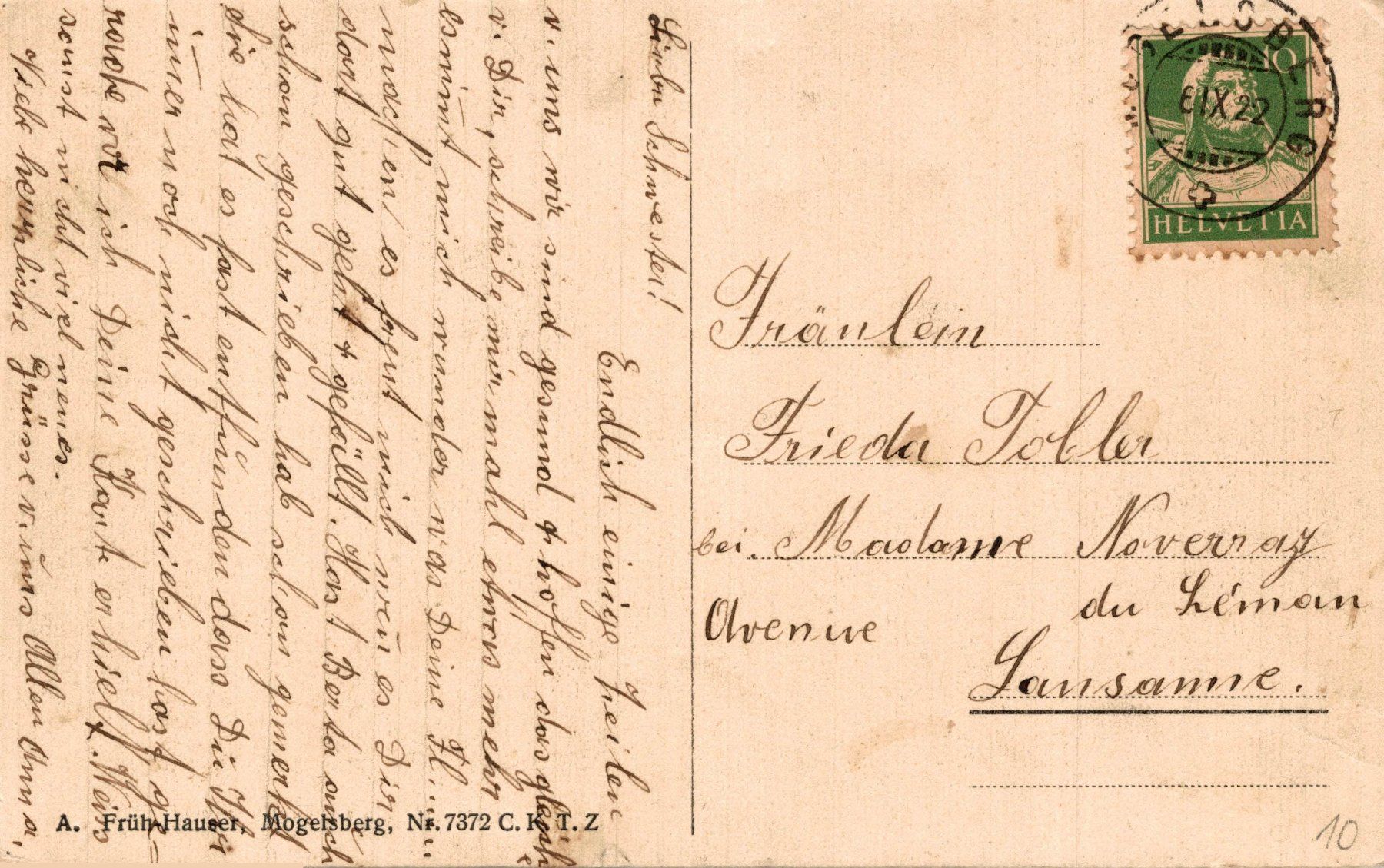 Cartoline postali: Mogelsberg. Kirche – Usato da Bronschhofen venduto da Astore 1