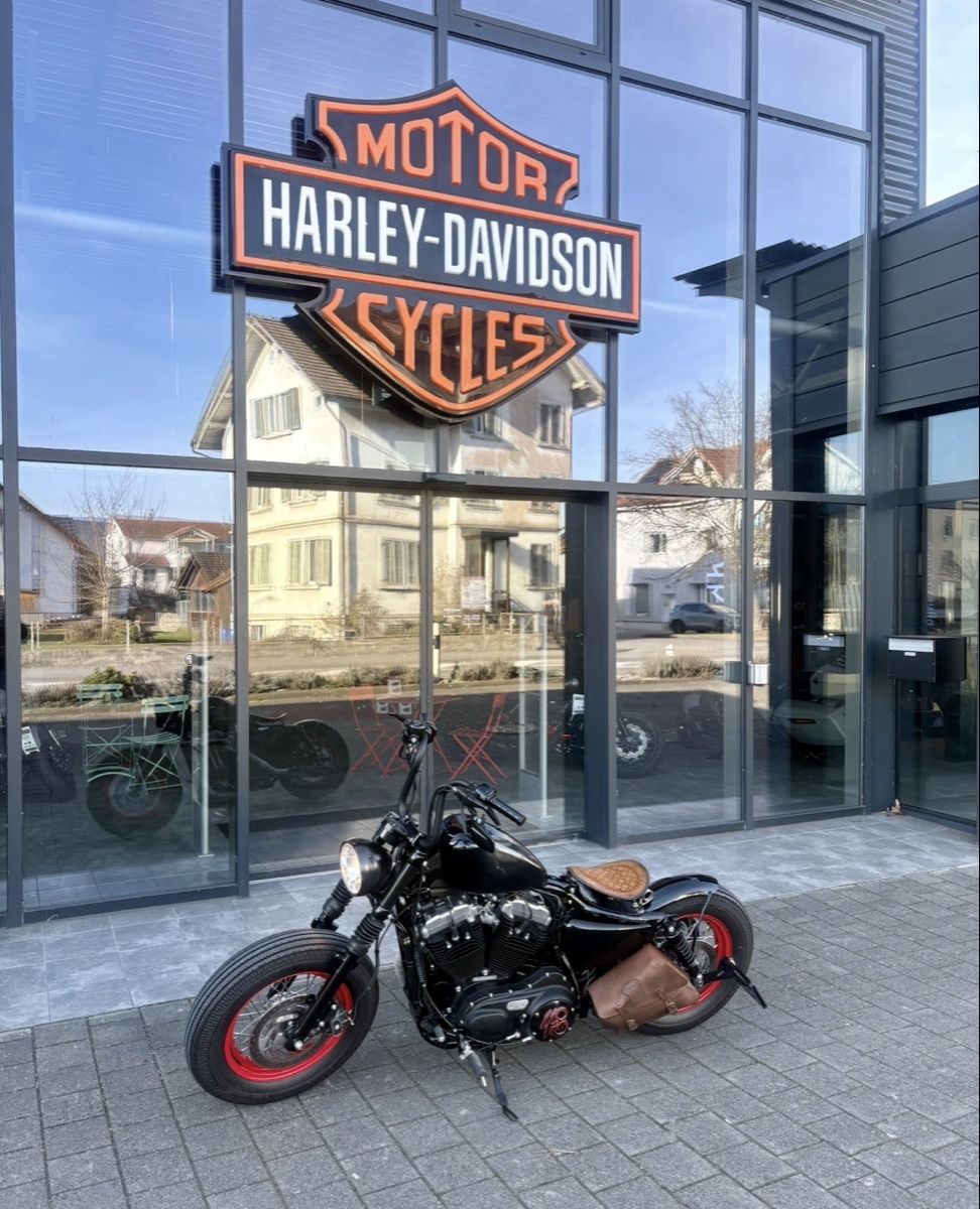 Harley-Davidson Chopper: Harley-Davidson XL 1200 Bobber Umbau – Usato da Au SG venduto da ben_9kp2