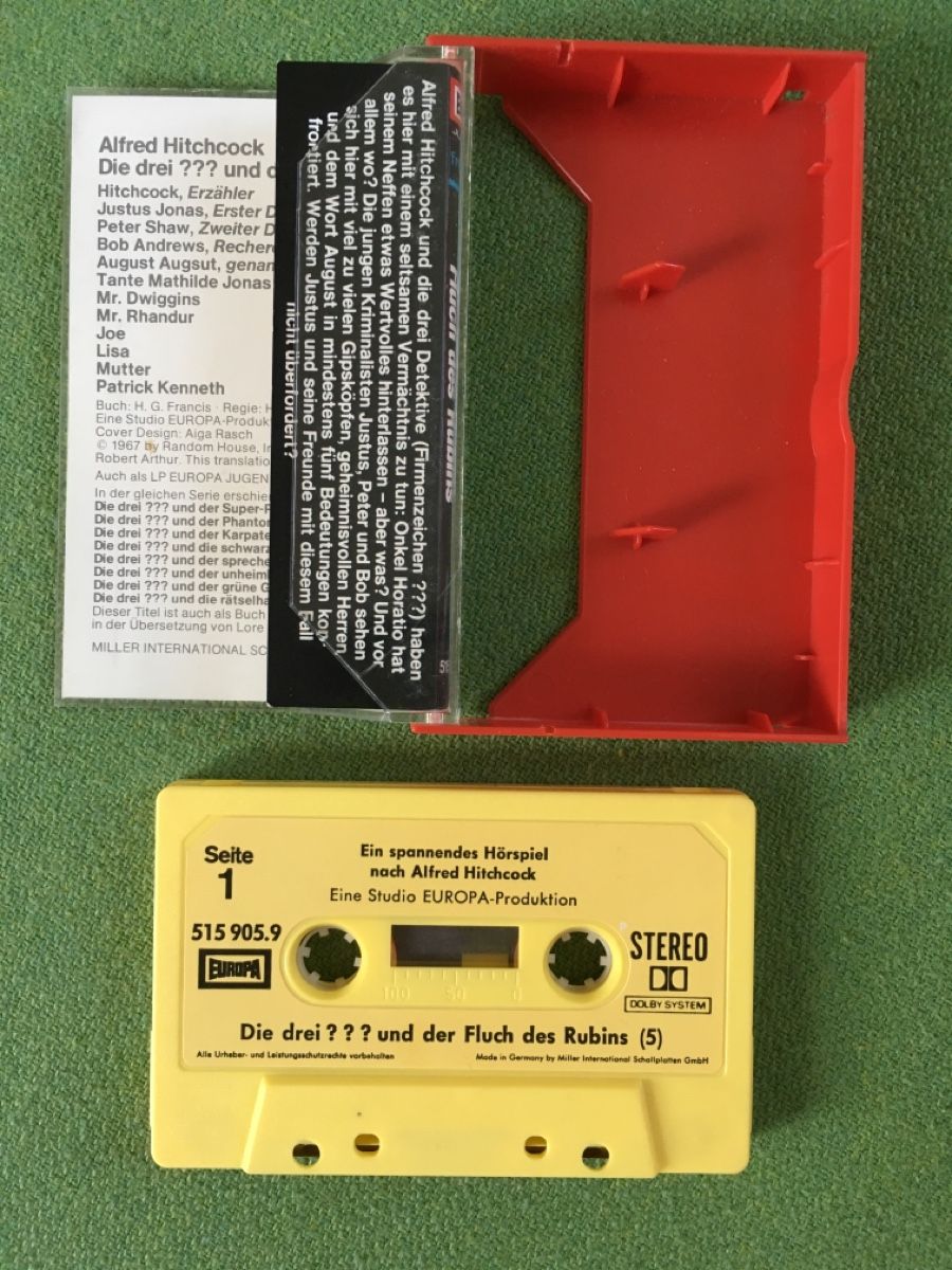 Musicassette: Die drei ??? und der Fluch des Rubins – Usato da Bülach venduto da liv_9jpb 1