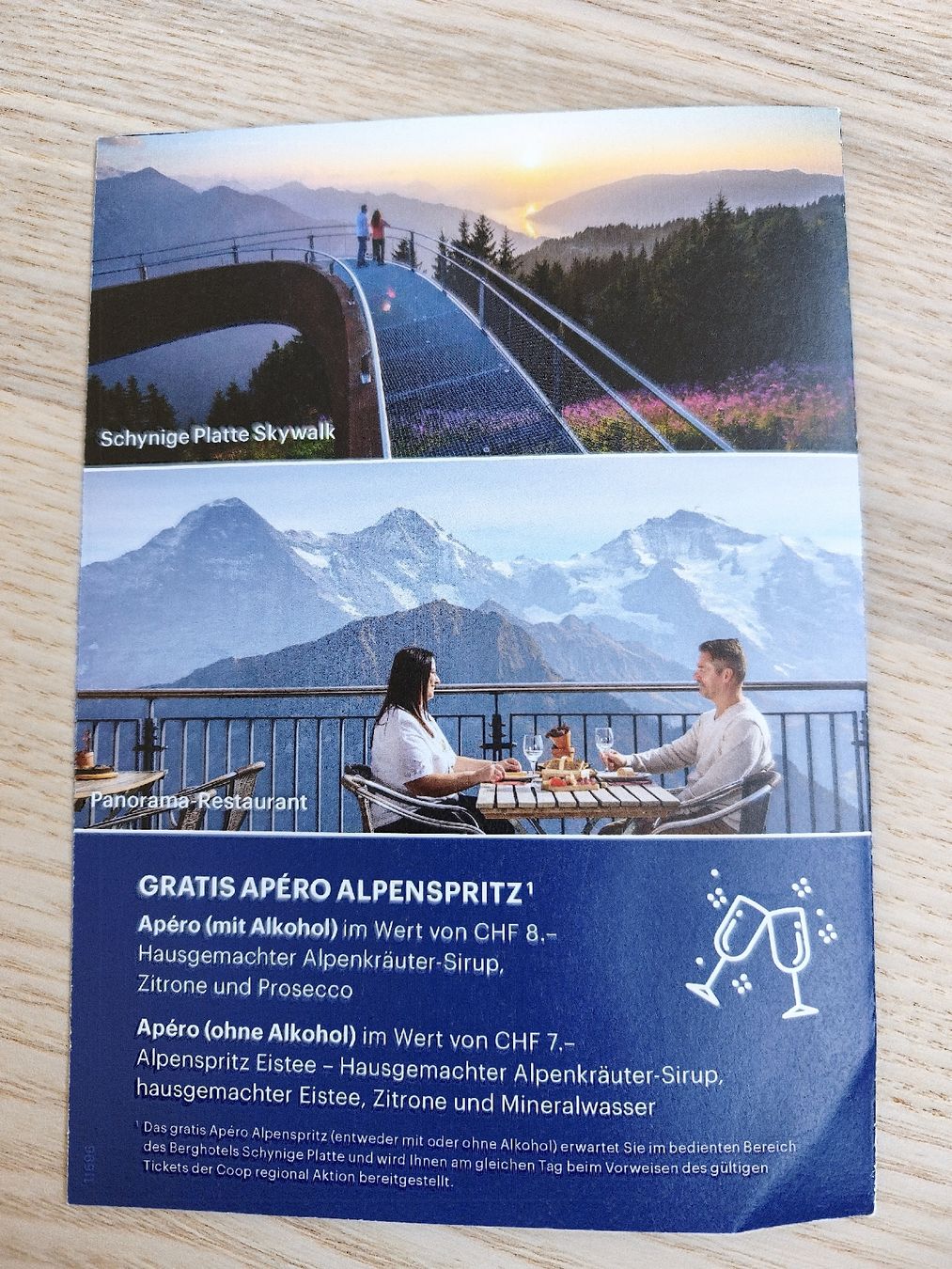 Buoni: Schynige Platte Flyer 30% Rabatt Coop – Nuovo (secondo la descrizione) da Langenthal venduto da sili_hegi 2