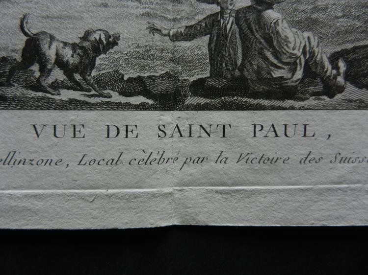 Stiche: Vue de Saint Paul Arbedo – Gebraucht aus Risch von Rischli15 2