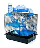 Komplett Hamsterkäfig blau